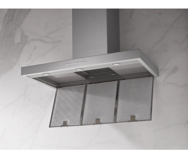 Miele PUR98W wand afzuigkap - rvs - 90 cm