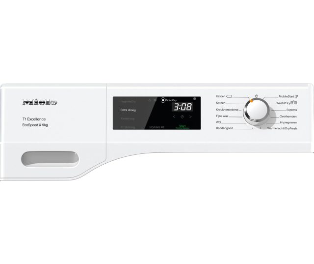 Miele TEH795WP warmtepomp droger - EcoSpeed & 9 kg.