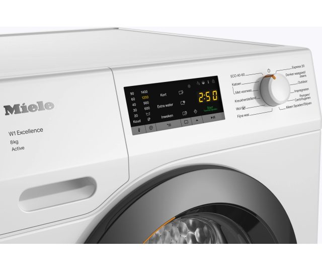 Miele WEA135WCS wasmachine met 8 kg. en 1400 toeren