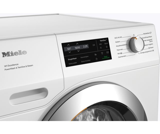 Miele WEJ895WPS wasmachine met PowerWash, TwinDos en SteamCare