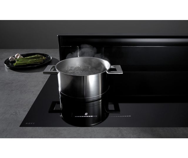 Novy 1821 inductie kookplaat met afzuiging inbouw