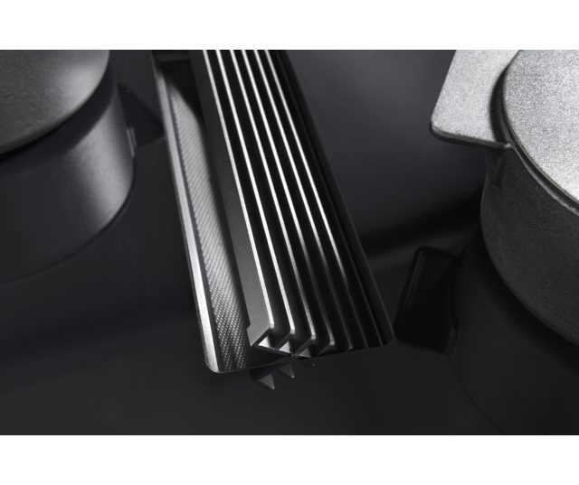 Novy 1866 Easy Prestige inbouw inductie kookplaat met afzuiging en knop bediening