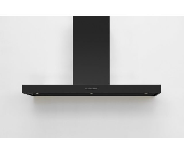 Novy 6512 wand afzuigkap - Salsa - zwart