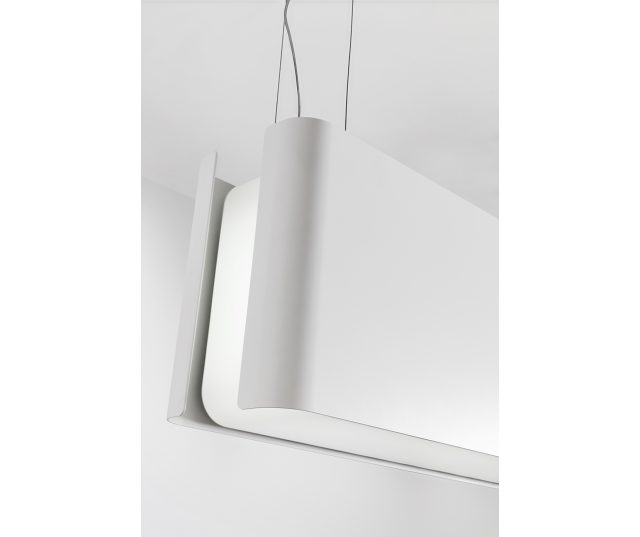 Novy MOOD 7550 eiland afzuigkap wit - recirculatie