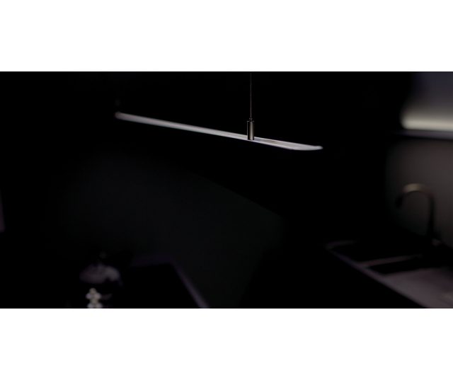 Novy Pendant Mineral Black 95cm keuken verlichting