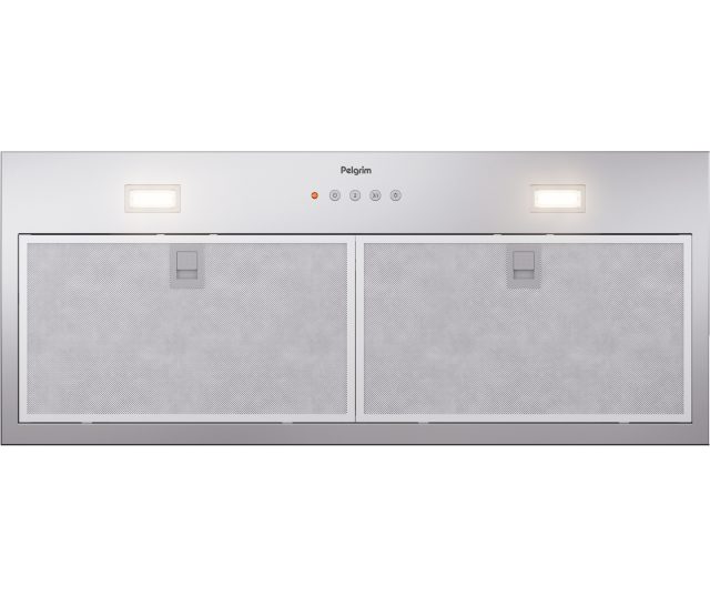 Pelgrim ISW771RVS inbouw afzuigkap - 70 cm. - roestvrijstaal