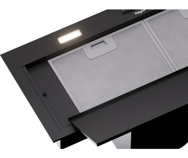 Pelgrim ISWA980MAT inbouw afzuigkap - zwart