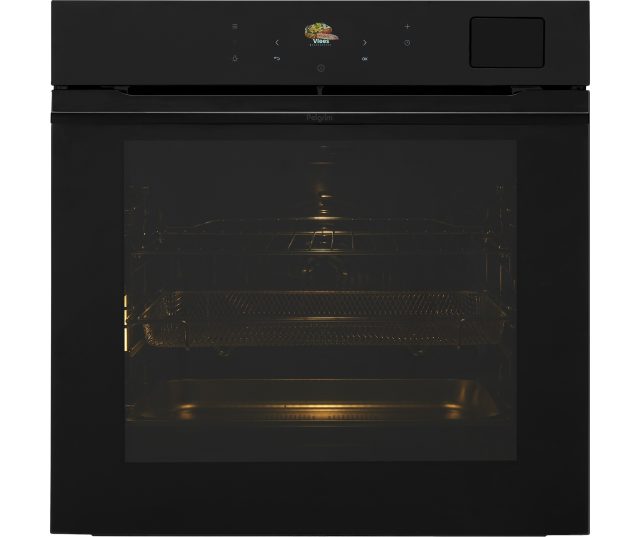 Pelgrim OFS860 inbouw combi-stoomoven - zwart