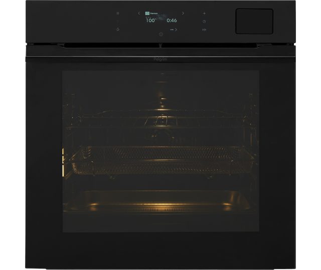 Pelgrim OFS860 inbouw combi-stoomoven - zwart