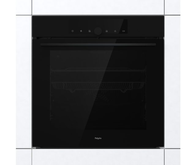 Pelgrim OPP560MAT inbouw oven met pizza functie - matzwart