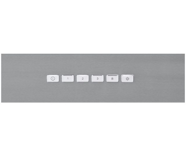 Pelgrim BSK662RVS wand rvs afzuigkap - 60 cm. breed
