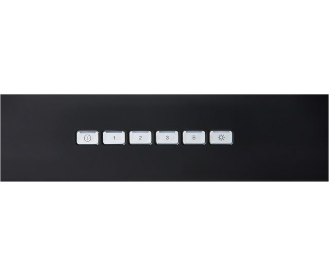 Pelgrim BSK962MAT wand matzwart afzuigkap