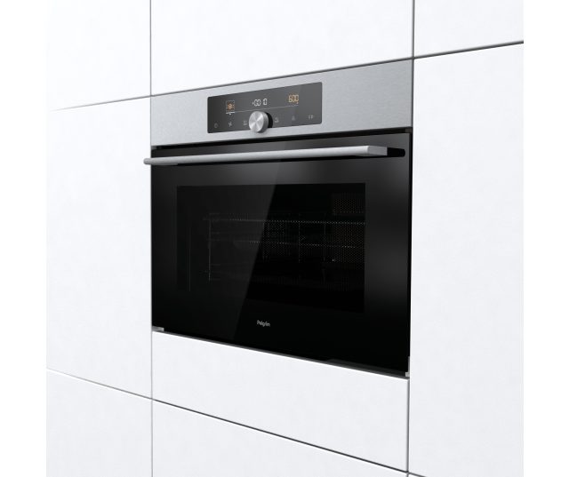 Pelgrim OM540RVS inbouw oven met magnetron