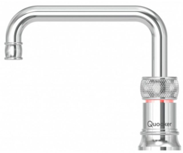Quooker COMBI+ Classic Nordic Square CHROOM - kokend water kraan