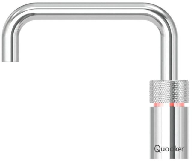 Quooker COMBI Nordic Square CHROOM kokend water kraan
