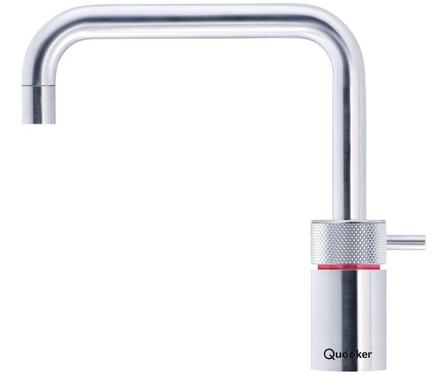 Quooker COMBI+ Nordic Square CHROOM - kokend water kraan