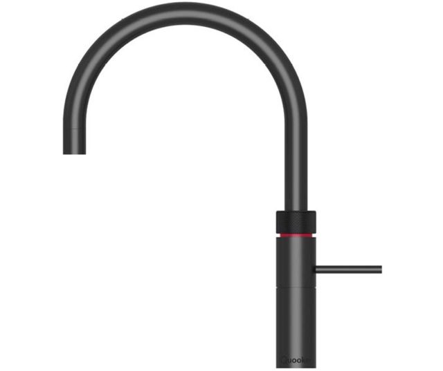 Quooker PRO3 Fusion Round ZWART - kokend water kraan