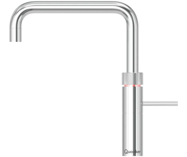 Quooker PRO3 Fusion Square Chroom - kokend water kraan