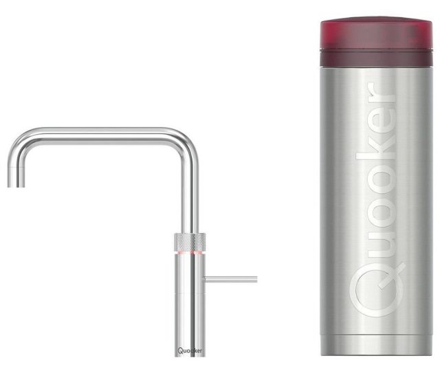 Quooker PRO3 Fusion Square RVS - kokend water kraan