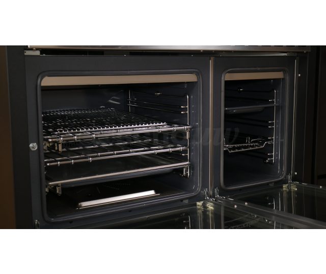 ASCOT AQ10SF-5FI NUVOLA STEEL fornuis - 100 cm breed