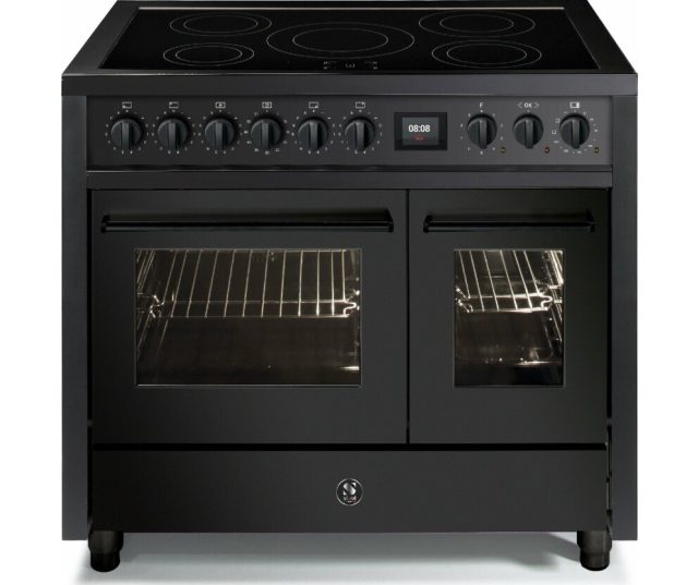 STEEL fornuis inductie EQ10FF-5FIW NF