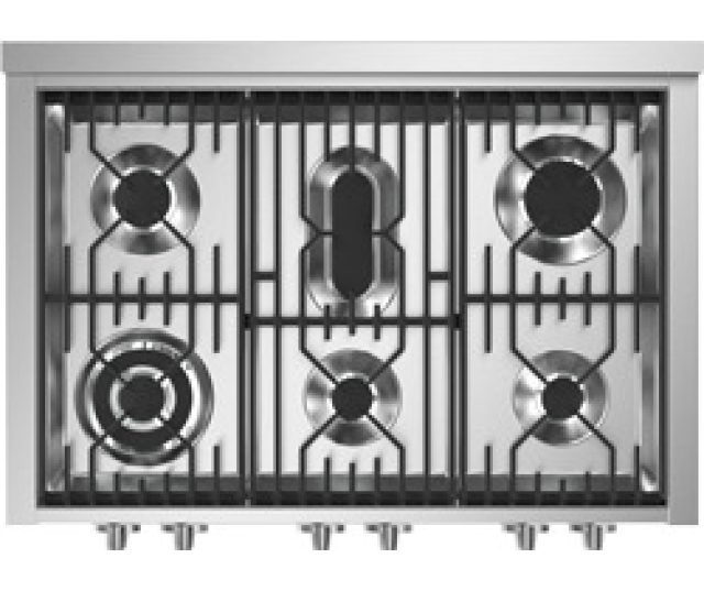 Steel G9-6W Genesi tussenbouw kookplaat