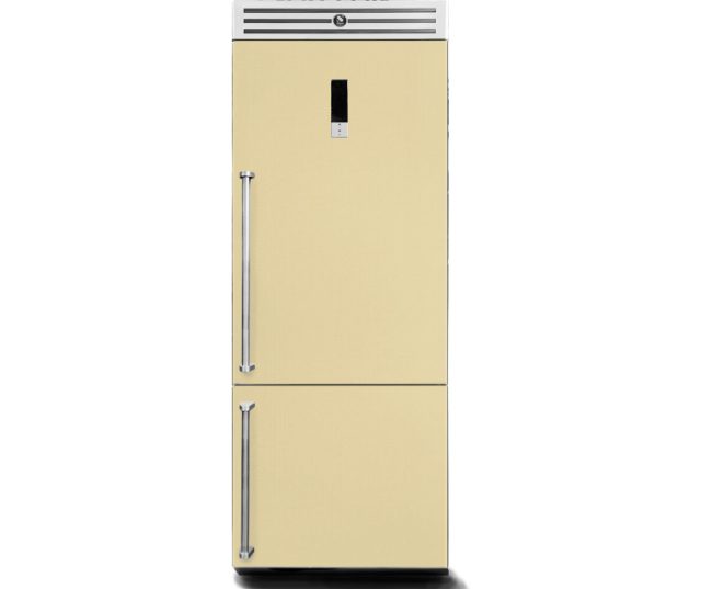 Steel GQFR-7 SX koel/vriescombinatie - Genesi - crema