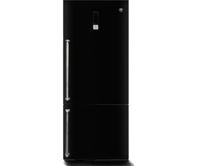 Steel GQFRB-7 DX koel/vriescombinatie - Genesi - nero