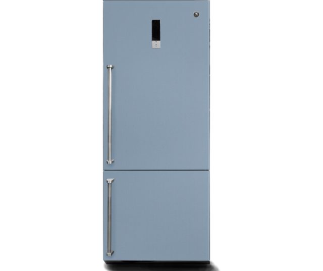 Steel GQFRB-7 DX koel/vriescombinatie - Genesi - celeste