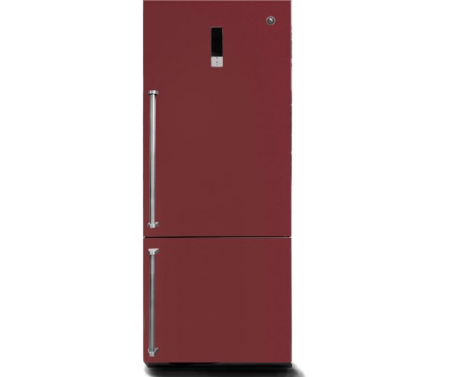 Steel GQFRB-7 DX koel/vriescombinatie - Genesi - bordeaux