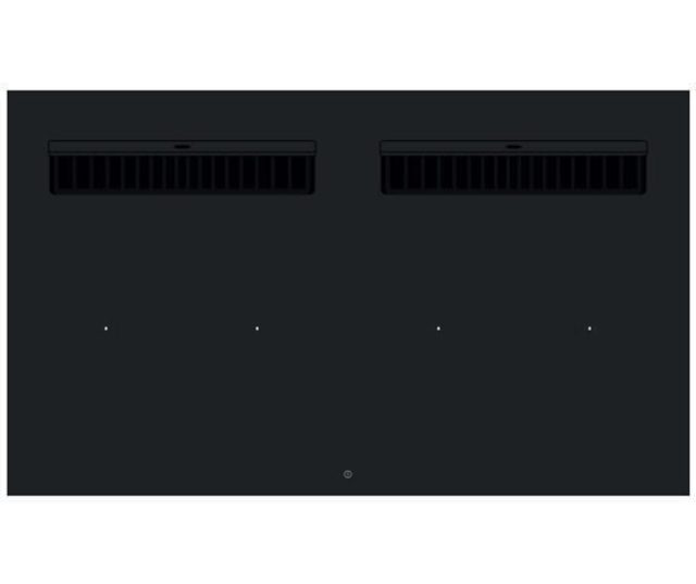 Senza Nome Como Quattro inductie kookplaat met afzuiging