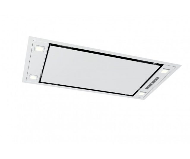 Senza Nome Zefiro Xclusief S inbouw plafond afzuigkap - rvs