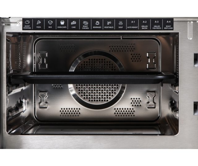 Sharp R890S combi-magnetron - vrijstaand - zwart