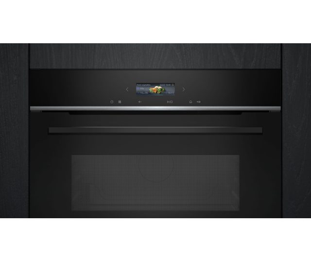 Siemens CE732GXB1 inbouw magnetron met grill - zwart