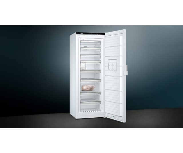 Siemens GS58NEWCV vrijstaand vrieskast - Wit