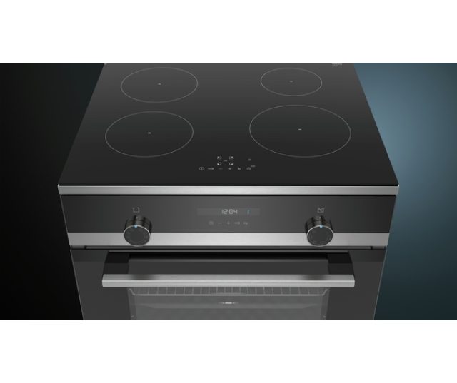 Vrijstaand Siemens inductiefornuis HL9S5E040U met 4 kookzones