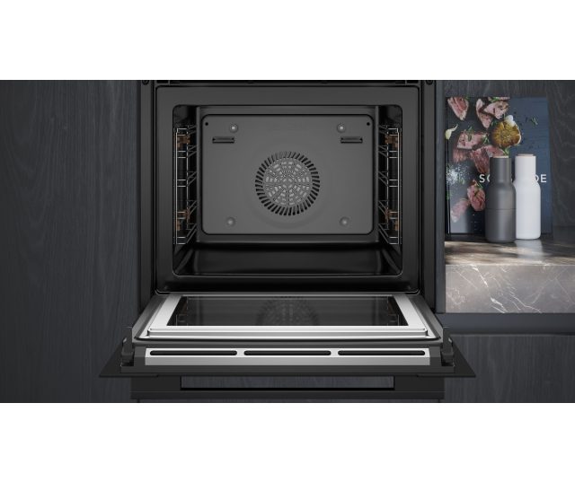 Siemens HM736G1B1 inbouw oven met magnetron - nis 60 - zwart