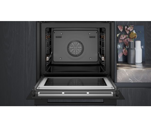 Siemens HM736GAB1 inbouw oven met magnetron - nis 60 - zwart