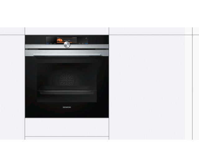 Siemens HS658GXS7 inbouw combi-stoomoven - rvs - iQ700