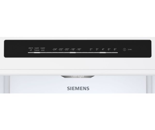 Siemens KG36N2LCF vrijstaande koelkast - rvs-look