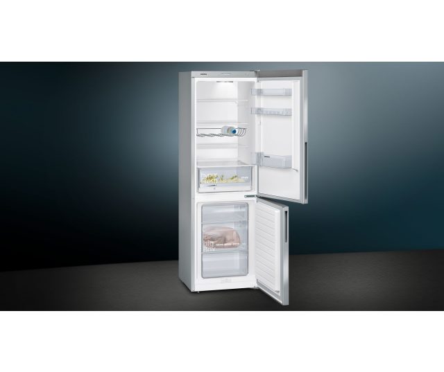 Siemens KG36VVLEA vrijstaande koelkast - rvs-look