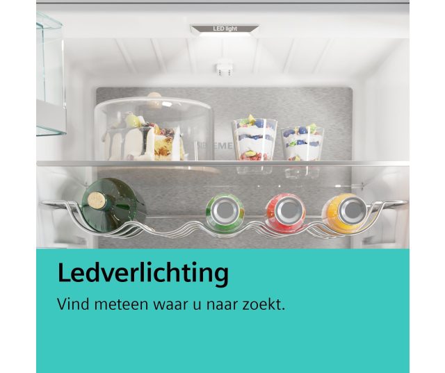 Siemens KG39E8IBA vrijstaande koelkast - roestvrijstaal