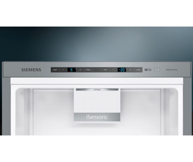 Siemens KG39E8XBA blacksteel koelkast - 201 cm. hoog - lowfrost