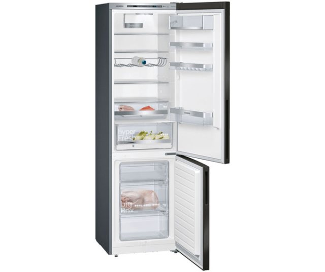 Siemens KG39E8XBA blacksteel koelkast - 201 cm. hoog - lowfrost