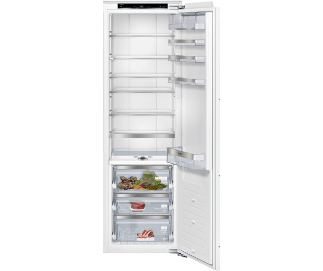 Siemens KI81FPDE0 extraKlasse inbouw koelkast met hyperFresh - nis 178 cm.