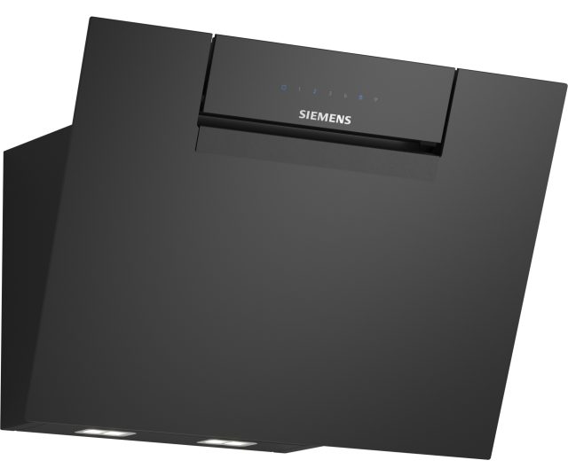 SIEMENS afzuigkap wand zwart LC67JFN60