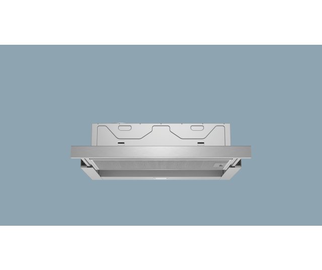 Siemens LI64MB520 vlakscherm zilver afzuigkap