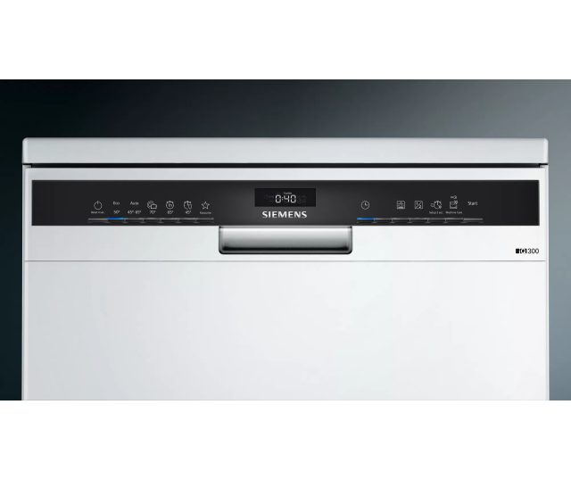 Siemens SE23HW42VE vrijstaande vaatwasser met besteklade - wit