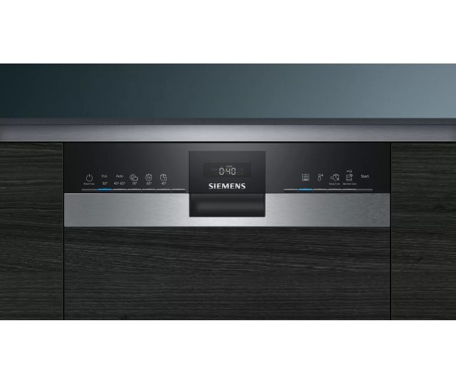 Siemens SP53HS64KE smalle inbouw vaatwasser - 45 cm - half geintegreerd
