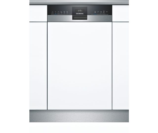 Siemens SP53HS64KE smalle inbouw vaatwasser - 45 cm - half geintegreerd